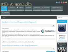Tablet Screenshot of nik-o-mat.de